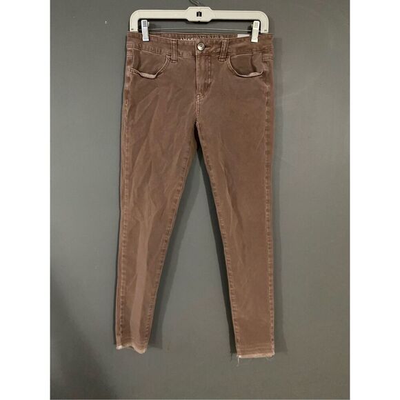 American Eagle Womens Jegging 360 Super Stretch Size 6 Light Pink - Picture 1 of 5
